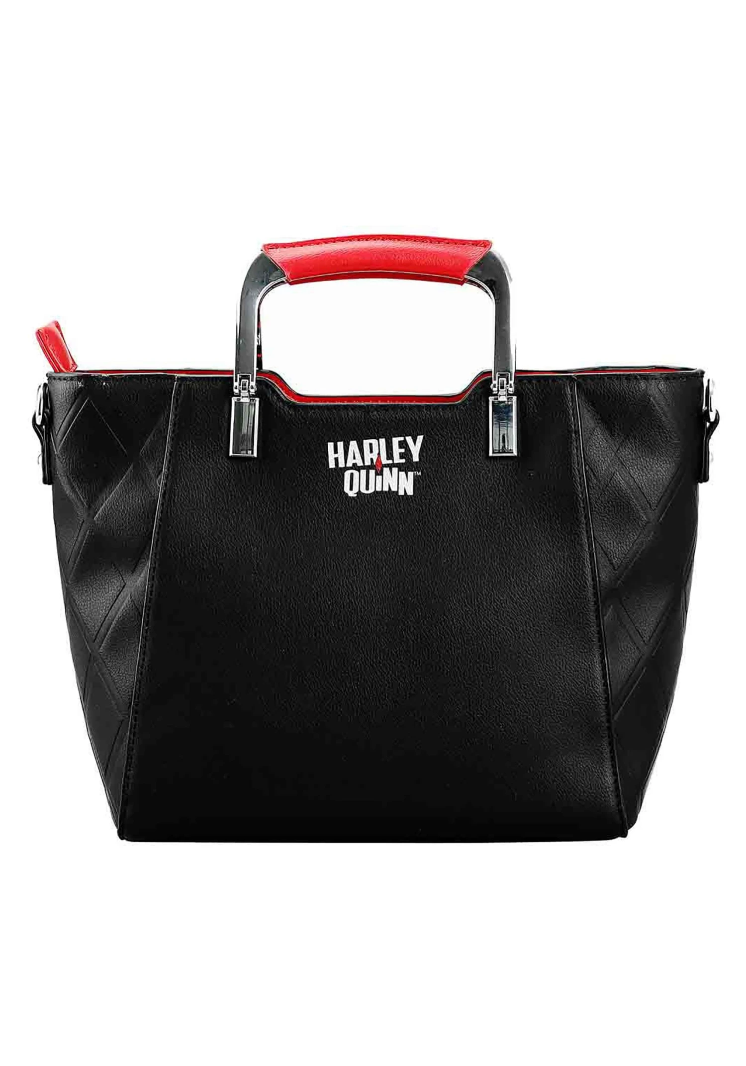 Bioworld Merchandising / Independent Sales DC Comics Suicide Squad Harley Quinn Metallic Heart Handbag 2 Bioworld Merchandising / Independent Sales DC Comics Suicide Squad Harley Quinn Metallic Heart Handbag - Image 2