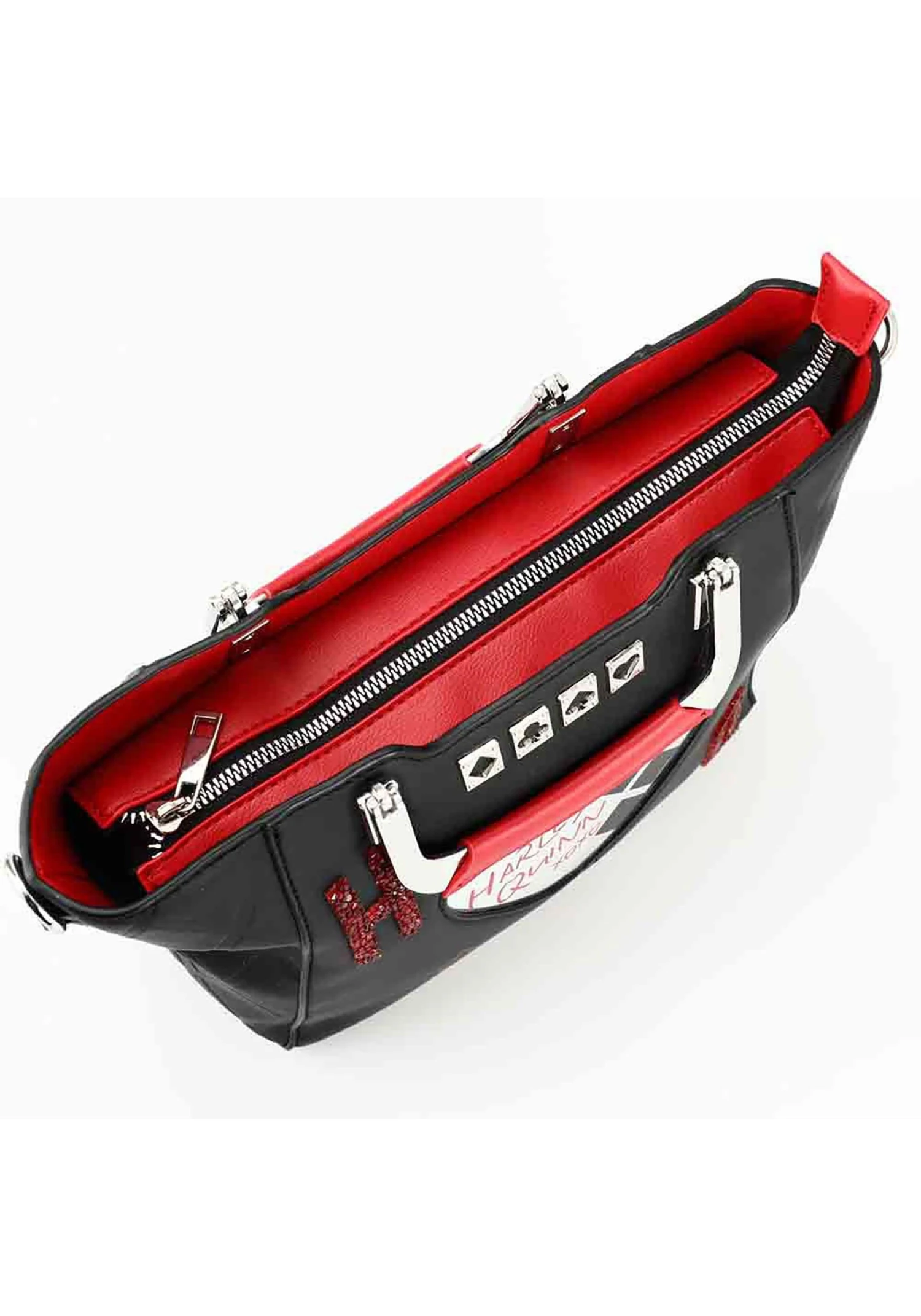 Bioworld Merchandising / Independent Sales DC Comics Suicide Squad Harley Quinn Metallic Heart Handbag 7 Bioworld Merchandising / Independent Sales DC Comics Suicide Squad Harley Quinn Metallic Heart Handbag - Image 7