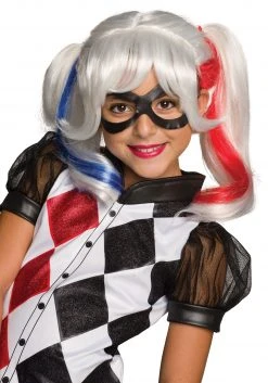 Rubies Costume Co. Inc DC Superhero Girls Harley Quinn Wig