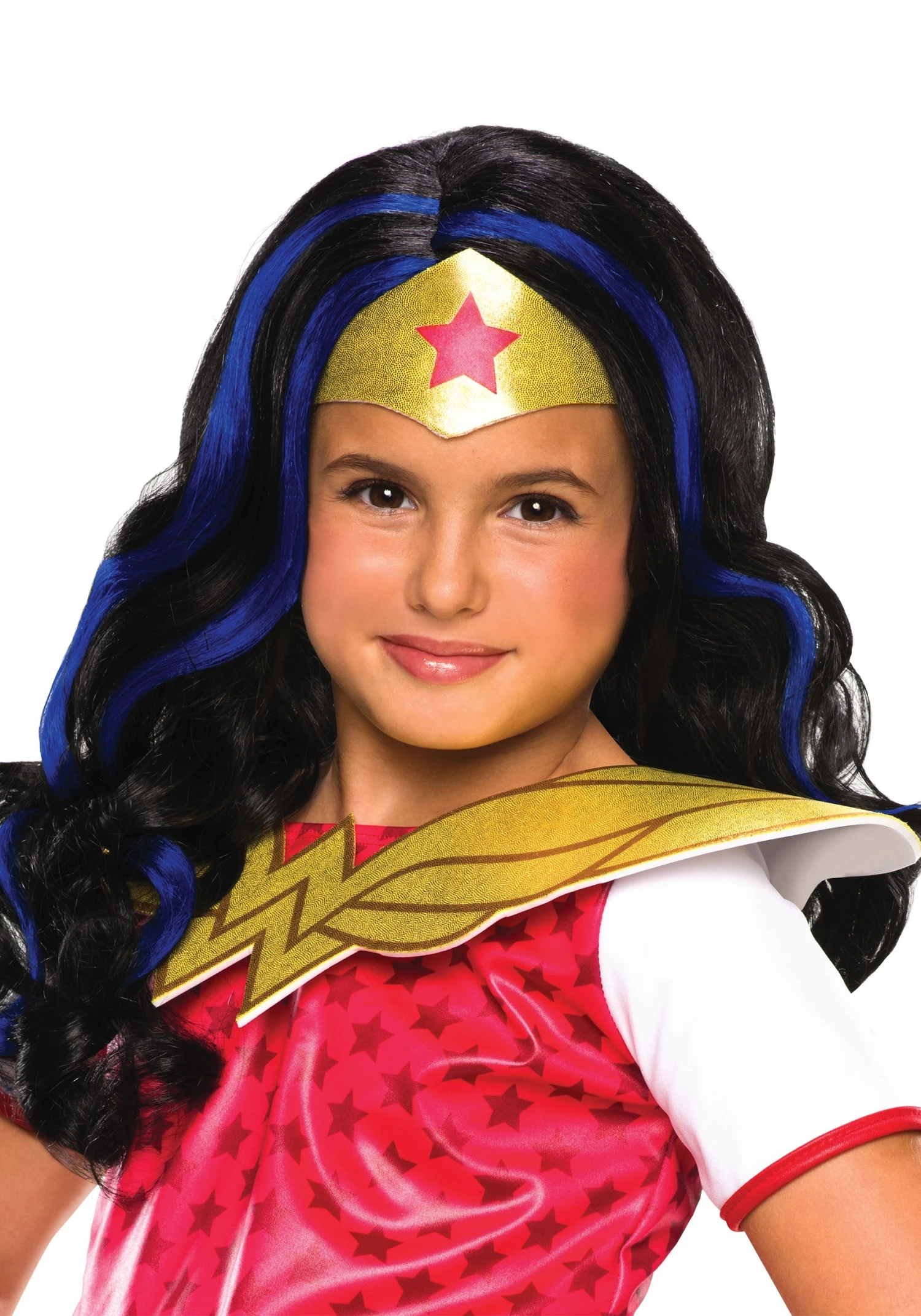 Rubies Costume Co. Inc DC Superhero Girls Wonder Woman Wig 1 Rubies Costume Co. Inc DC Superhero Girls Wonder Woman Wig