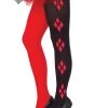 Rubies Costume Co. Inc DC Women's Harley Quinn Tights