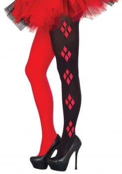 Rubies Costume Co. Inc DC Women's Harley Quinn Tights