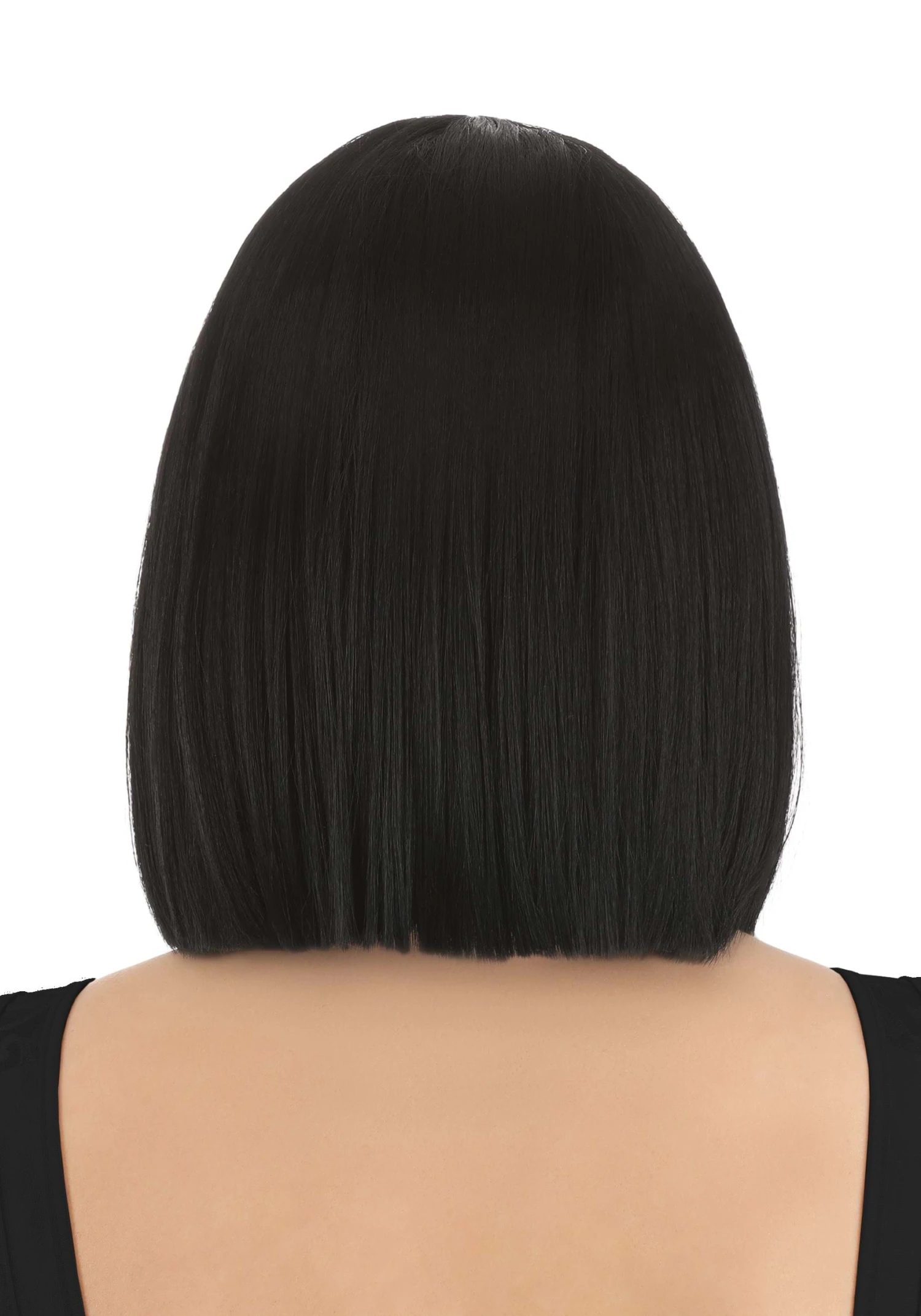 Partytime Wig Deep Black Bob Wig For Women 2 Partytime Wig Deep Black Bob Wig For Women - Image 2
