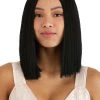 Partytime Wig Deep Black Long Bob Wig For Women