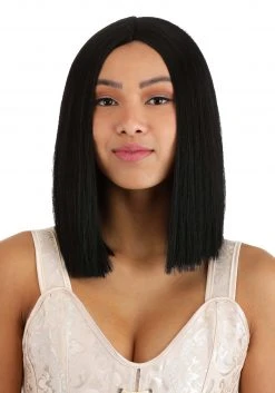 Partytime Wig Deep Black Long Bob Wig For Women