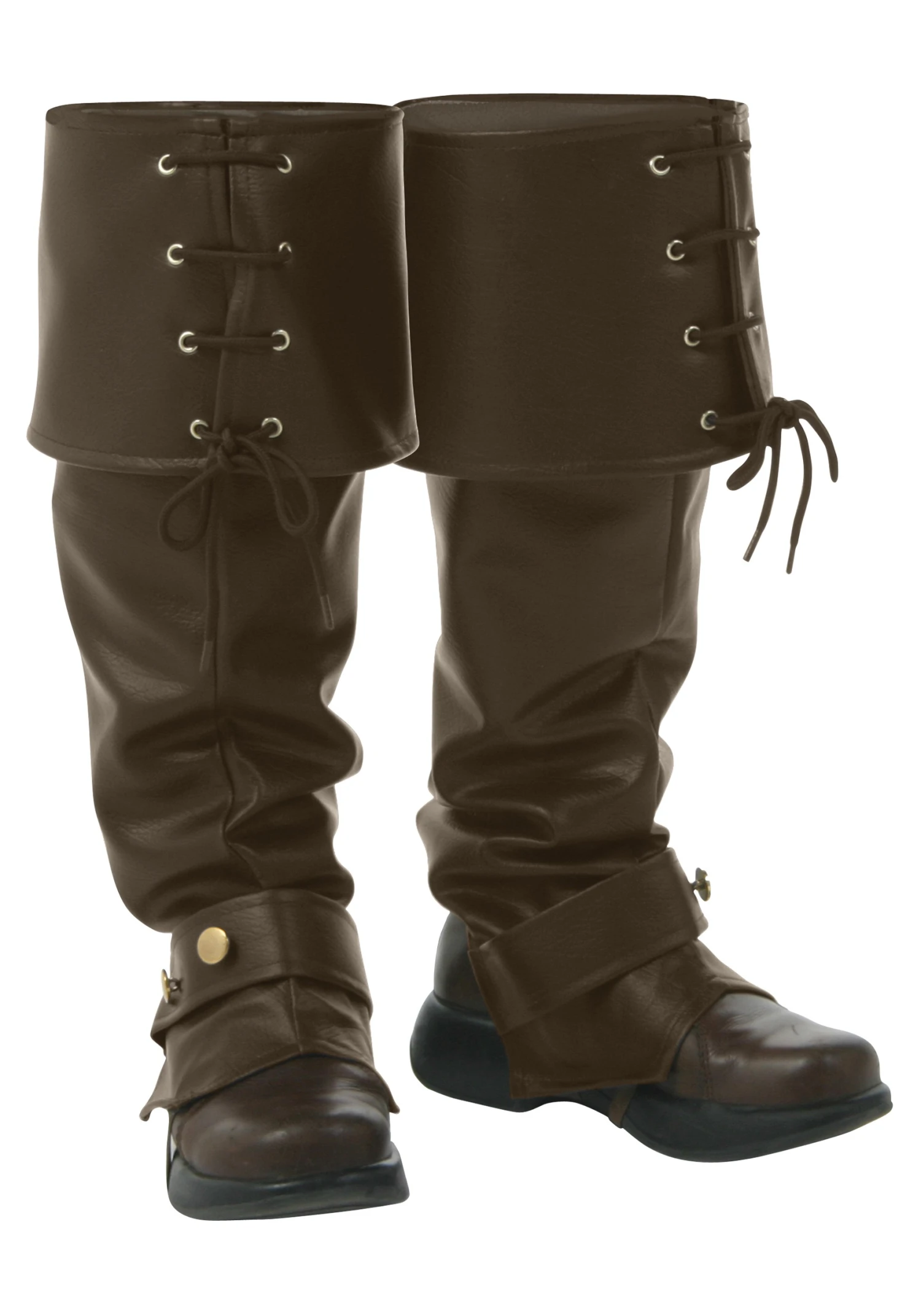 Fun Costumes Deluxe Brown Boot Tops 1 Fun Costumes Deluxe Brown Boot Tops