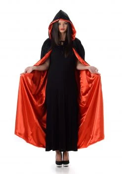Karnival Costumes Vampire Deluxe Hooded Cape For Adults