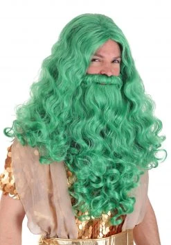 Partytime Wig Adult Deluxe King Neptune Wig