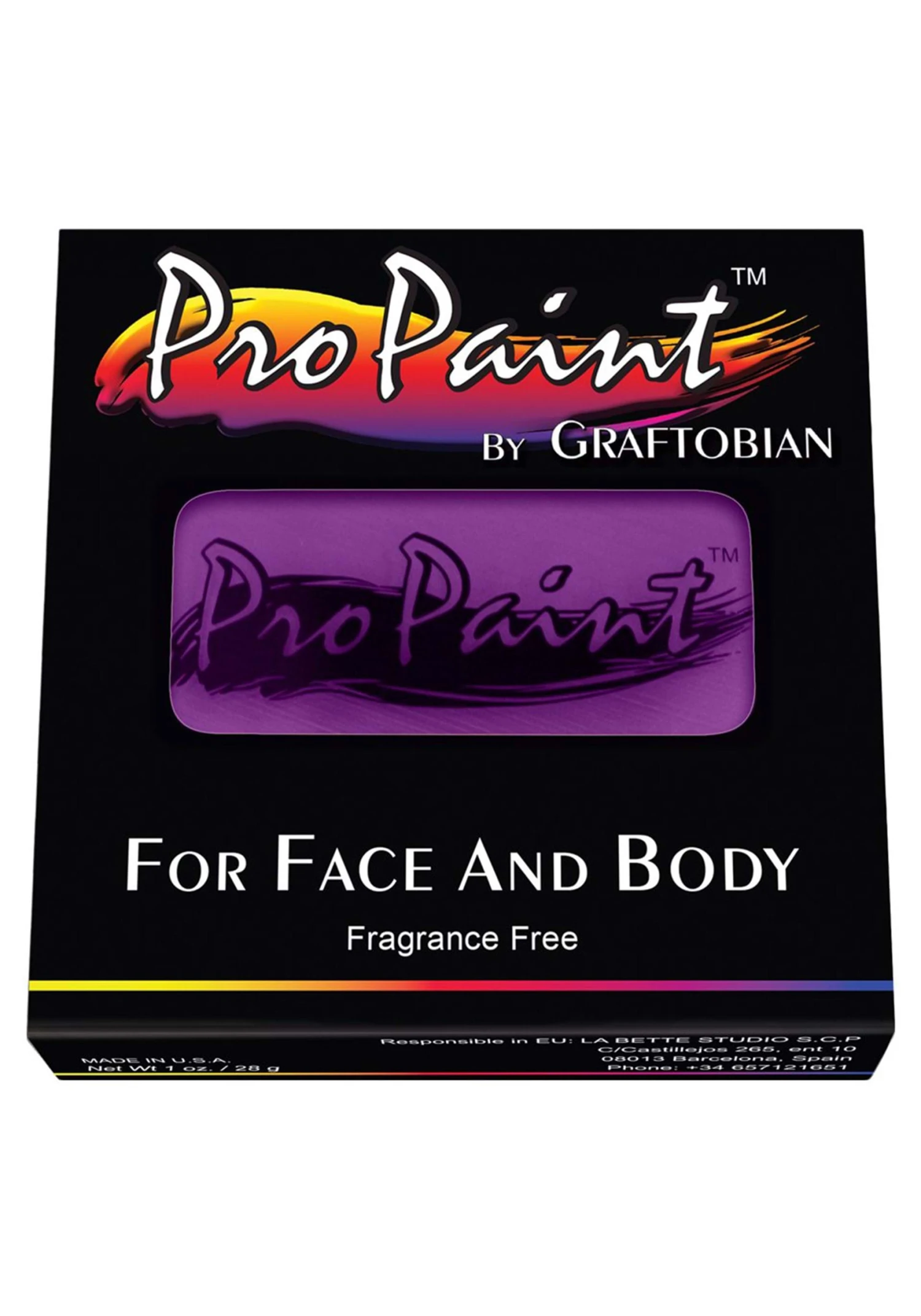 Graftobian Makeup Deluxe Purple 2 Graftobian Makeup Deluxe Purple - Image 2