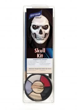 Graftobian Deluxe Skeleton Skull Makeup Kit