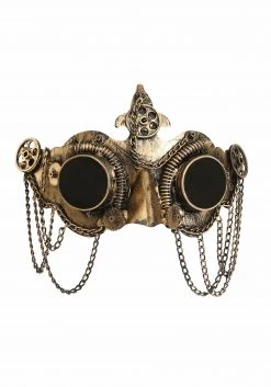 Jacobson Hats Deluxe Steampunk Goggles Mask