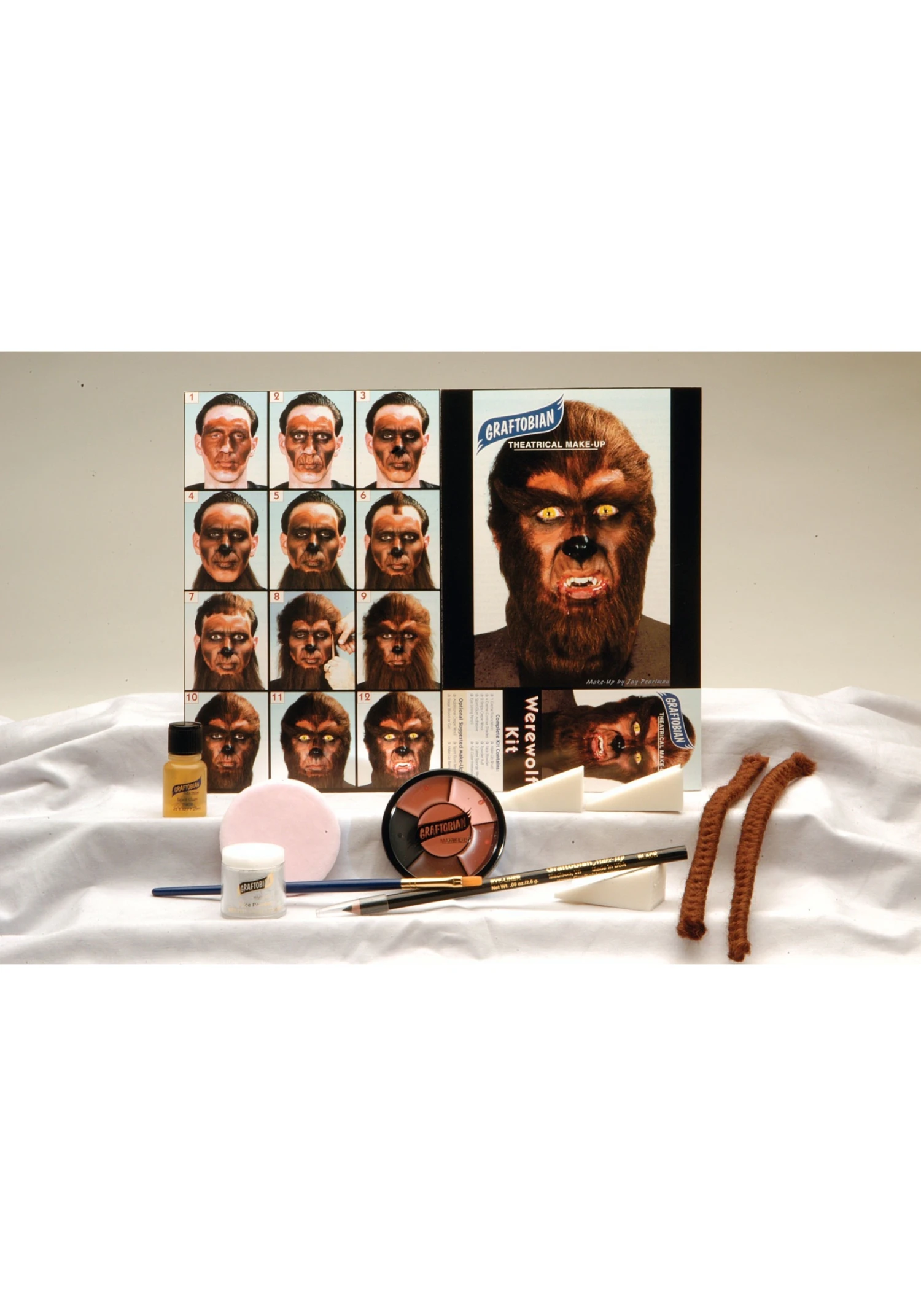 Graftobian Deluxe Scary Werewolf Makeup Kit 2 Graftobian Deluxe Scary Werewolf Makeup Kit - Image 2