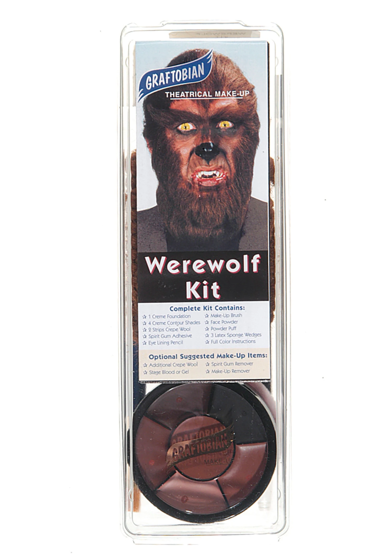Graftobian Deluxe Scary Werewolf Makeup Kit 1 Graftobian Deluxe Scary Werewolf Makeup Kit