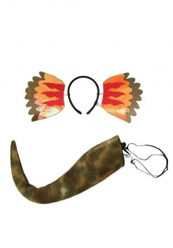 Elope Headband & Tail Kit Dilophosaurus -Cheap Halloween Store dilophosaurus headband tail kit alt 2