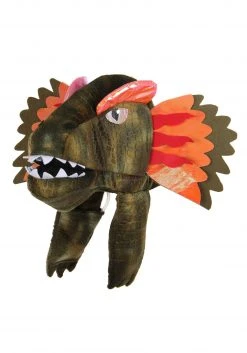 Elope Dilophosaurus Sprazy Toy Hat -Cheap Halloween Store dilophosaurus sprazy toy hat alt 3