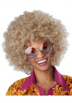 California Costume Collection Dirty Blonde Afro Wig
