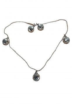 Funny Fashions Disco Ball Necklace