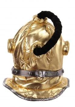 Elope Gold Diving Bell Plush Helmet -Cheap Halloween Store diving bell plush helmet alt 3