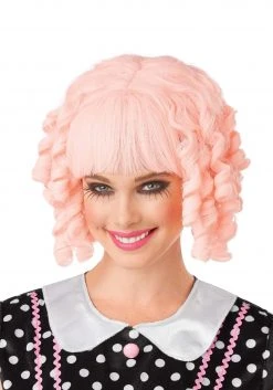 Seasons (HK) Ltd. Light Pink Doll Wig Accessory