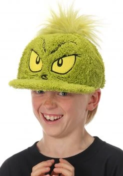 Elope Dr. Seuss Grinch Fuzzy Cap -Cheap Halloween Store dr seuss grinch fuzzy cap alt 3