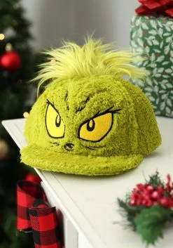 Elope Dr. Seuss Grinch Fuzzy Cap -Cheap Halloween Store dr seuss grinch fuzzy cap alt 7