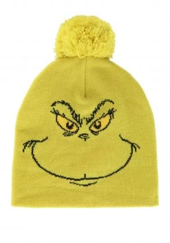 Elope Dr. Seuss How The Grinch Stole Christmas Knit Hat -Cheap Halloween Store dr seuss grinch knit hat alt 3