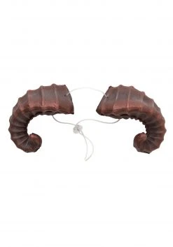 Elope Brown Dragon Horns -Cheap Halloween Store dragon horns brown alt 2