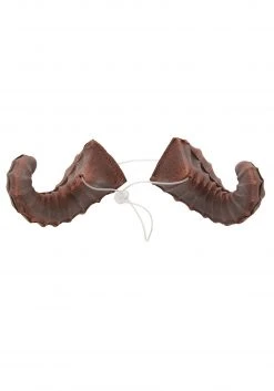 Elope Brown Dragon Horns -Cheap Halloween Store dragon horns brown alt 3