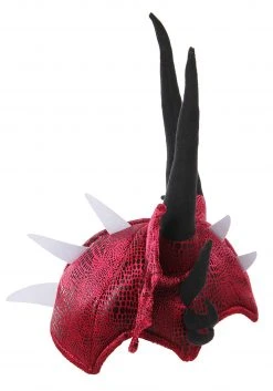 Elope Soft Horned Dragon Costume Hat Accessory -Cheap Halloween Store dragon plush hat alt 3
