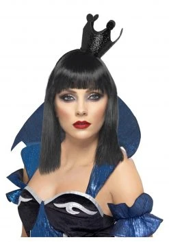 Smiffys Evil Queen Mini Glitter Crown Costume