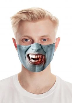 Creative Apparel Fang Face Realistic Vampire Face Mask
