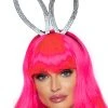 Leg Avenue Bunny Ear Rhinestone Headband