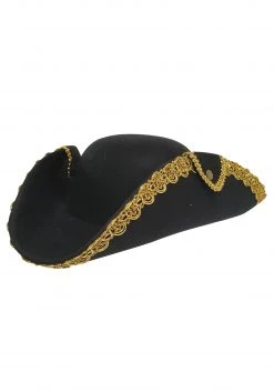 Jacobson Hats Tricorne Felt Pirate Hat