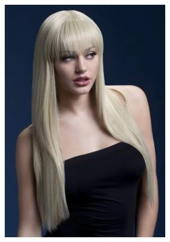 Smiffys Styleable Fever Jessica Blonde Wig