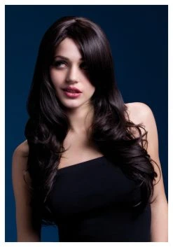 Smiffys Styleable Fever Nicole Brown Wig