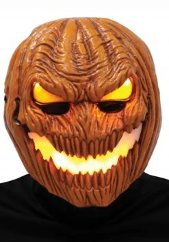 Morris Costumes Flame Fiend Hallows Hellion Mask With Hood For Adults