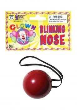 Forum Novelties, Inc Flashing Red Nose