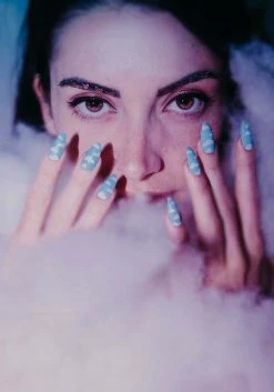 Rave Nailz Press-On Nails Fluffy Cloud Kit