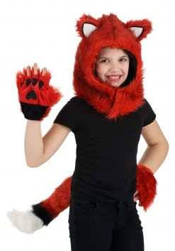 Yao Hats Fox Tail, Hood & Hands Kit