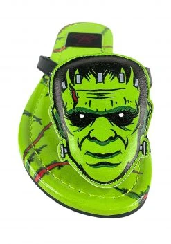 Strange Cvlt Women's Frankenstein Icon Sandals -Cheap Halloween Store frankenstein icon sandals alt 3