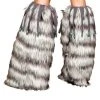 Roma Beaded Fur Costume Leg Warmers