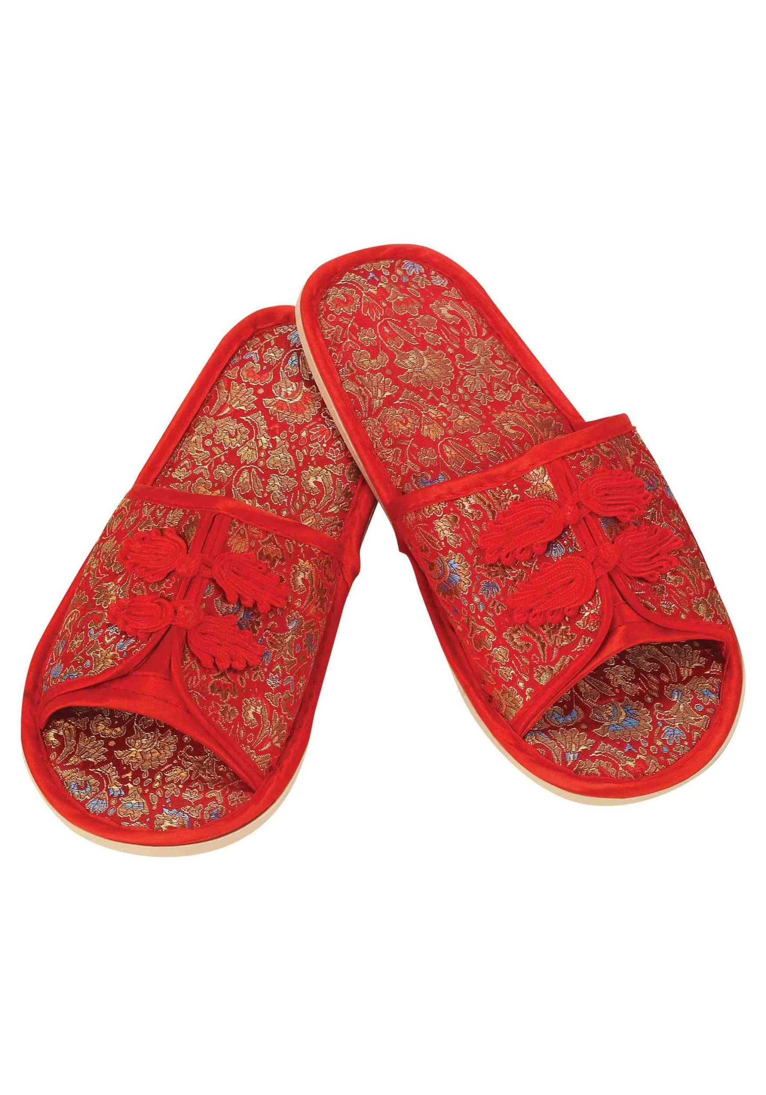 Forum Novelties, Inc Red And Gold Sandals 1 Forum Novelties, Inc Red And Gold Sandals
