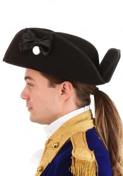 Elope Adult George Washington Hat -Cheap Halloween Store george washington hat alt 1