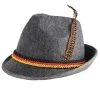 Beistle Grey German Alpine Hat