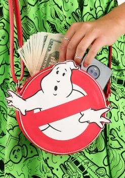 OMG Handbags Ghostbusters Logo Halloween Bag 6 OMG Handbags Ghostbusters Logo Halloween Bag -Cheap Halloween Store ghostbusters logo halloween handbag purse alt2