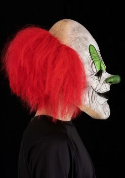 Oktober Studios Gigglez The Clown Mask For Adults 8 Oktober Studios Gigglez The Clown Mask For Adults -Cheap Halloween Store gigglez costume alt 2