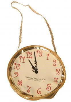 LF Products Pte. Ltd. Gold Alice Clock Purse