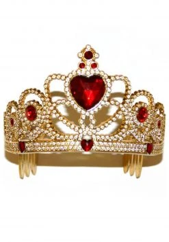 Princess Paradise Gold And Red Princess Crown