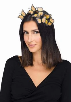 Fun World Gold Monarch Butterfly Headband