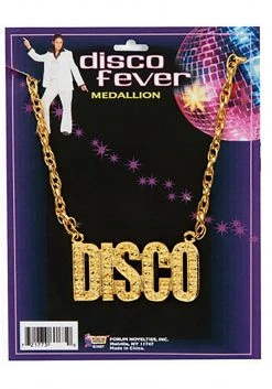 Forum Novelties, Inc Gold Disco Necklace